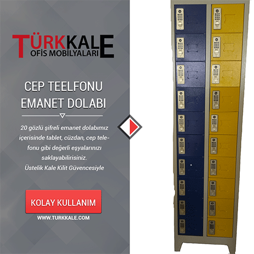 Cep Telefonu Emanet Dolabı