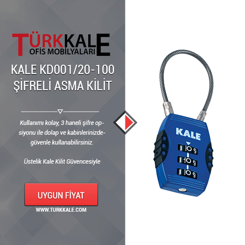 Kale KD001/20-100 Şifreli Asma Kilit
