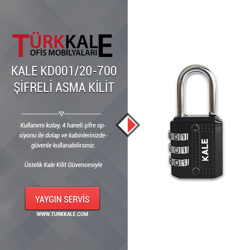 Kale KD001/20-700 Şifreli Asma Kilit