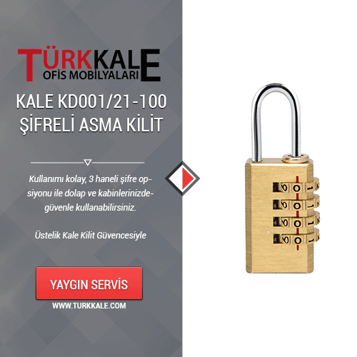 Kale KD001/21-100 Şifreli Asma Kilit