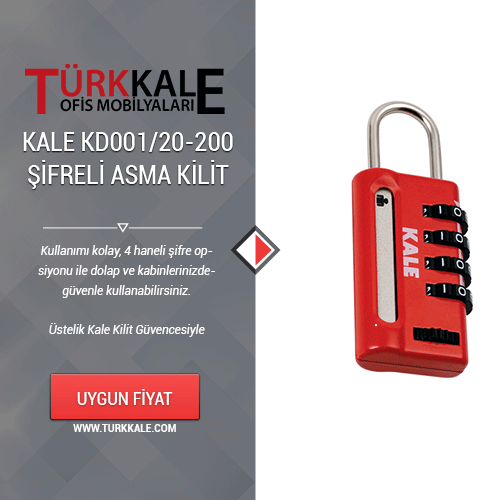 Kale KD001/20-200 Şifreli Asma Kilit